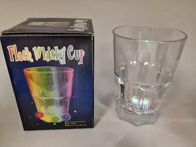 1 PC Light Up Whisky Brandy Glass Drink Cup Flashing Blinking LED Cup Glowing US • £7.71