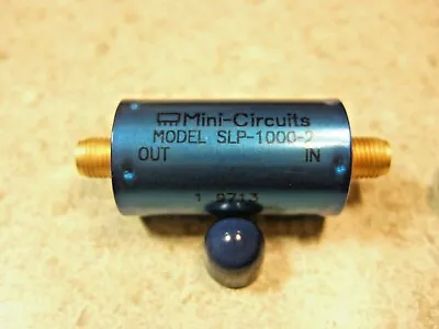 Mini-Circuits SLP-1000-2 1 GHz Low Pass Filter SMA Female - New! • $19.95