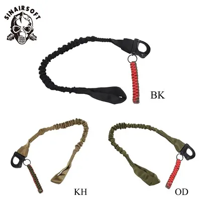 Military Safe Lanyard Strap Quick Release Climbing Rope Tactical Protect Sling • £11.49