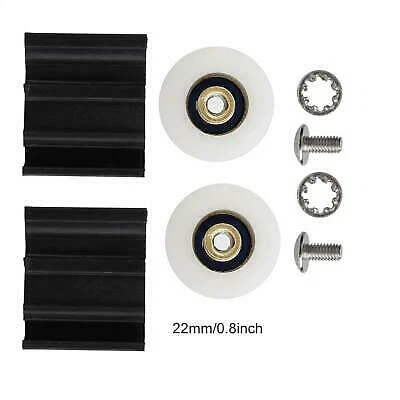 £5.10 • Buy Greenhouse Door Wheels Kit Replacement Dia.22/30mm For Elite / Halls Home Garden