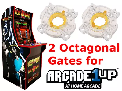 Arcade1up Mortal Kombat 2 Pacman Galaga Rampage Asteroids 2 Circle Octagon Gates • $10.95