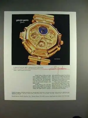 £18.92 • Buy 1988 Gerald Genta Minute Repeater Watch Ad!