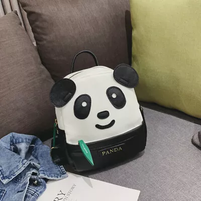  Cartoon Panda Pattern Lovely Travel Backpack Rucksack School Bag Shoulders Bag • £15.19