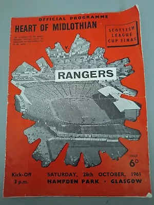 1961 Scottish League Cup Final • £10