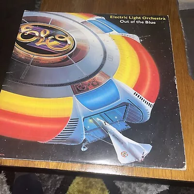 Electric Light Orchestra ELO Out Of The Blue Jet Records Jet Dp 400 With Poster • $8.83