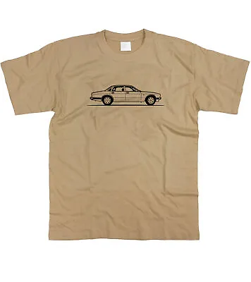 Motorholics Mens Original Sketch Jaguar XJ6 T-Shirt S - 5XL • £12.99