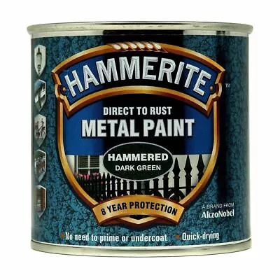 Hammerite Direct To Rust Quick Drying Metal Paint All Colour Available • £10.79