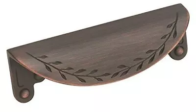 Cabinet Cup Pull Oil Rubbed Bronze 3 Inch 76 Mm Center To Center Nature's Sple • $7.50