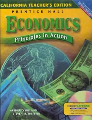 Economics Principles In Action Teacher's Edition • $39.42
