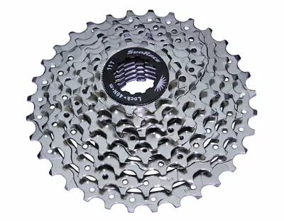 New! Absolute 8-speed Cassette 11/32t Index Csm-53 Nickel Sun Race. • $32.99