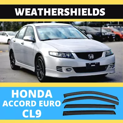 FITS Honda Accord EURO CL9 CL7 - Side Visors Window Weathershields 4pcs • $79.99