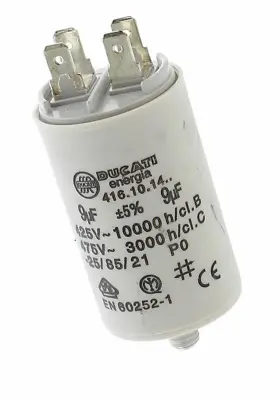 9uF Capacitor Fits Beko DSC85W DSX93460W DTBC10001W DTBC8001 Tumble Dryer  34828 • £7.99