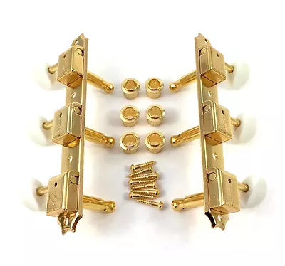 Gotoh Gold Strip Tuners For Vintage Gibson LP Jr./Junior® Guitar TK-0700-002 • $72.40