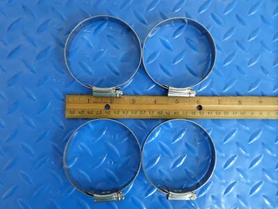 ABA Stainless Steel 316 Hose Clamps #42 (62-80mm)   Set Of 4 • $25.32