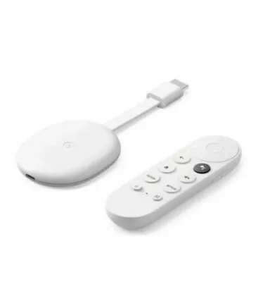 $65.99 • Buy NEW Chromecast With Google TV (HD) 2022 - White