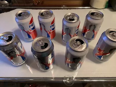 Michael Jackson Diet Pepsi + Normal Original 2018 8 Empty Cans Music Generation • $15