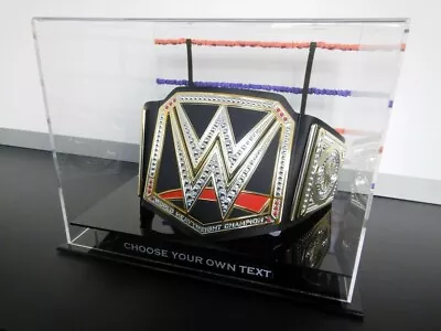 ✺New✺ WWE Championship Belt DISPLAY CASE - Wrestling WWF UFC MMA Boxing Lego • $164.99