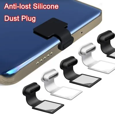 Charging Port Anti-Dust Dirt Plug S22 S21Ultra USB Type-C Port Dustplugs Cover • $5.09