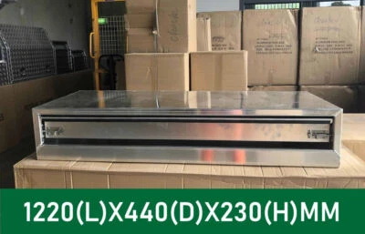 $399 • Buy 1220*440*230mm Aluminium Tool Boxes Truck Ute Tool Boxes Tool Box Toolbox 4 Whee
