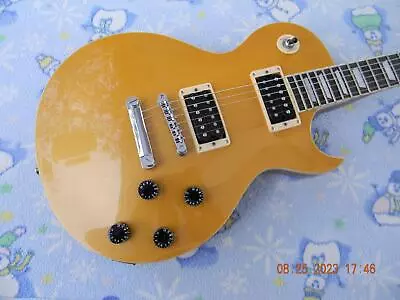 Austin Gold Top Set Neck LP Epiphone Humbuckers Capacitor Upgrade Nice • $199.99