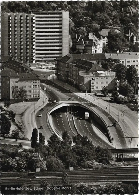 £0.87 • Buy S2) Postcard Berlin Halensee, Expressways Entrance. Charlottenburg, Wilmersdorf 