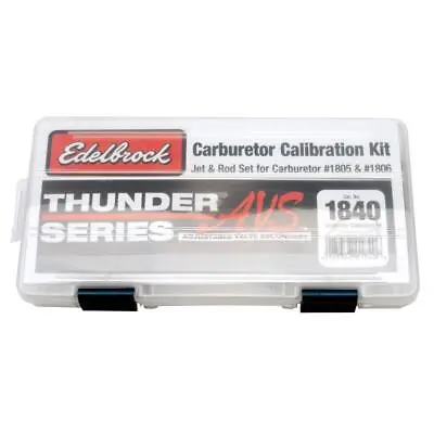 $115.28 • Buy Carburetor Calibration Kit CALIBRATION KIT -- 1840 Edelbrock