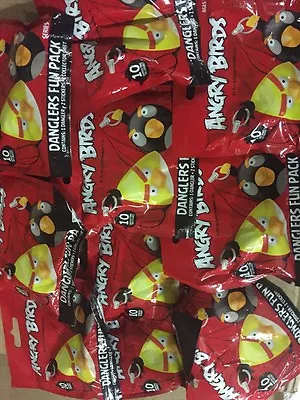 $9.99 • Buy Angry Birds Danglers Fun Pack, LOT Of 10 Blind Figures With Stickers And More