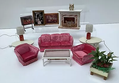 Lundby Vintage Doll House Furniture Lounge Bundle 1/16th Scale Retro 1970s 80s • $49.73