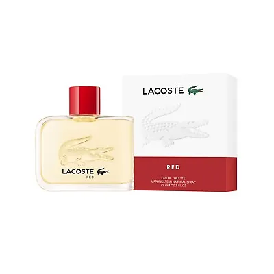 Lacoste Red Pour Homme 75ml-125ml Eau De Toilette Aftershave Spray For Men • £44.99