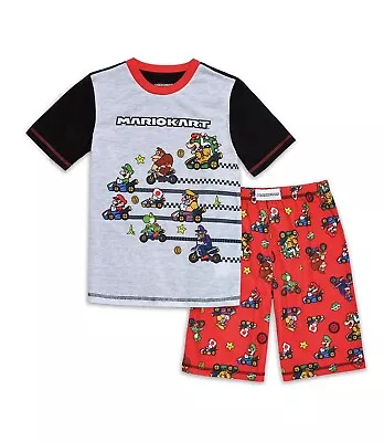 Nintendo Mariokart Boys 2pc Pajama Set  Size XS 4/5. NWT • $11.96