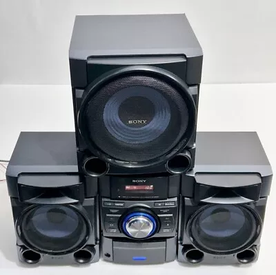 Sony MHC-EC909iP Mini Hi-Fi Component System CD FM IPod Dock Stereo System 540 W • $135