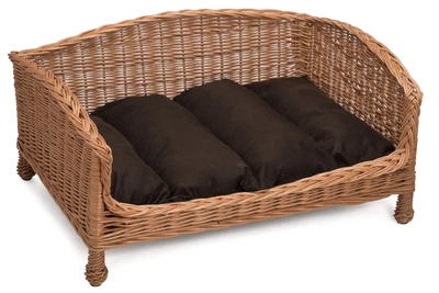 £73 • Buy Wicker Pet Bed Settee X Small