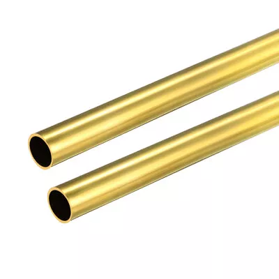 2PCS 8mm X 9mm X 500mm Brass Pipe Tube Round Bar Rod • $15.10