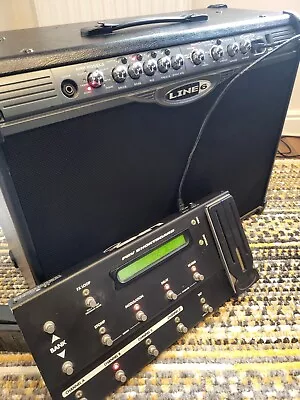 Line 6 Spider II 150w Electric Guitar Amp With FBV Shortboard Controller • £160