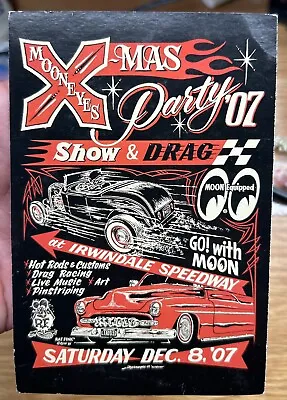 Mooneyes USA Christmas Xmas Party Irwin Sale Speedway Car Show Drag Racing 2007 • $21.25