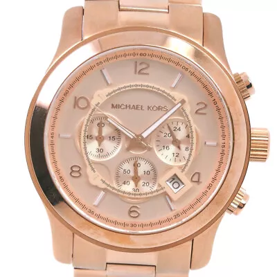 Michael Kors Watches MK8096 Pink Gold Pink GoldDial Stainless Steel Quartz... • $149