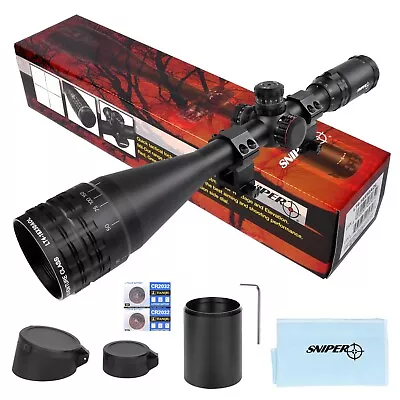Sniper 4-16x50 Hunting Rifle Scope Illuminated Red GreenBlue Mil-Dot Reticle • $99.99