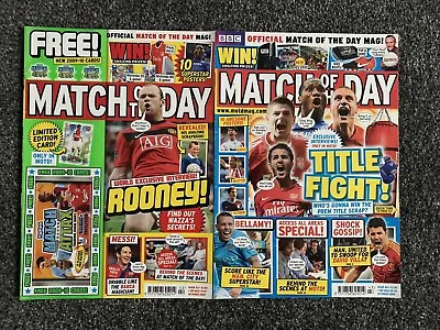 2 Issues Of 2009/10 Match Of The Day Magazines Bundle • £1.99