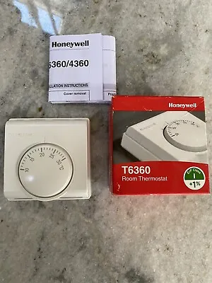 Honeywell Indicator Room Thermostat T6360 T6360b1028 • £20