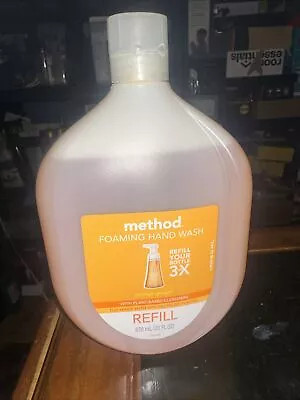 Method Foaming Hand Soap Refill Orange Ginger Biodegradable Formula 28 Fl Oz • $25