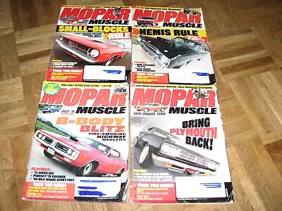 MOPAR Muscle Magazine Lot Of 4 • $10