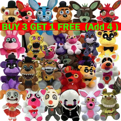 New Five Nights At Freddy's FNAF Horror Game Plushie Toys Plush Dolls Gifts • £9.42