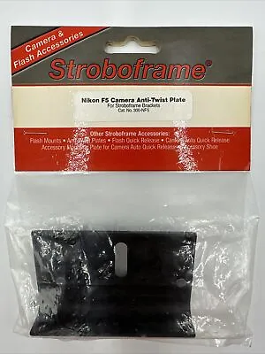 Stroboframe  Anti-Twist Plate For Nikon F5 Camera • $18.98