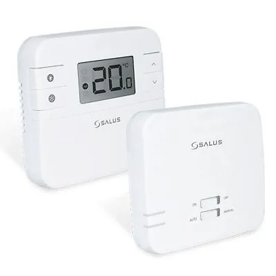 SALUS RT310RF Digital Wireless Thermostat & RF Boiler Receiver • £55.33