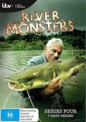 £99.25 • Buy RIVER MONSTERS - Complete Season Series 4 DVD - FISHING ANGLING NEW SEALED OOP