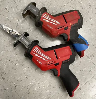 Milwaukee M12 FUEL HACKZALL Recip Saw 2520-20 (Tool Only) - For Parts - Lot Of 2 • $75