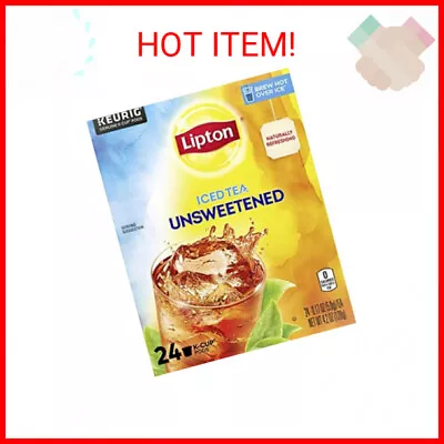 Lipton Iced Tea K-Cups Unsweetened Black Tea 24 Pods • $23.01