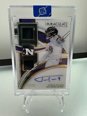 2023 Immaculate Justin Tucker #IPC-JTU Immaculate Collection /75 Auto • $49.99