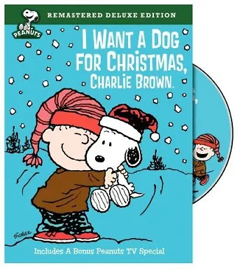 I Want A Dog For Christmas Charlie Brown (DVD 2003) • $4