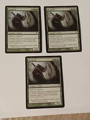 3x Vorapede Dark Ascension Mythic Magic MTG WOTC M7975 • $1.67